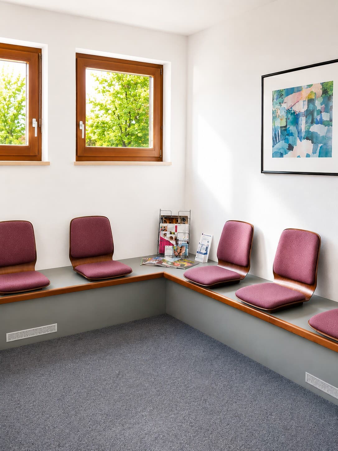 Unser Wartezimmer